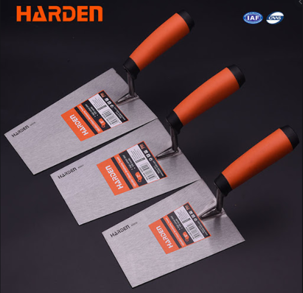 HARDEN high carbon steel trowel for bricklaying, tiling, plastering
