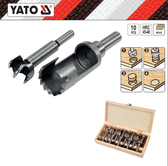 wood steel T fitting Yato professional mixed jigsaw blades 5 pcs metal YT-3445 