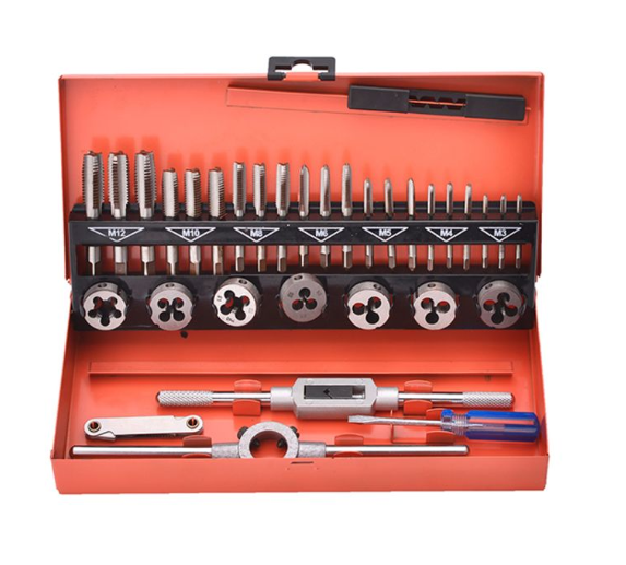 Cor C1219 M1-M20 Corona Exclusive tap and dies holders wrenches set 7 pcs
