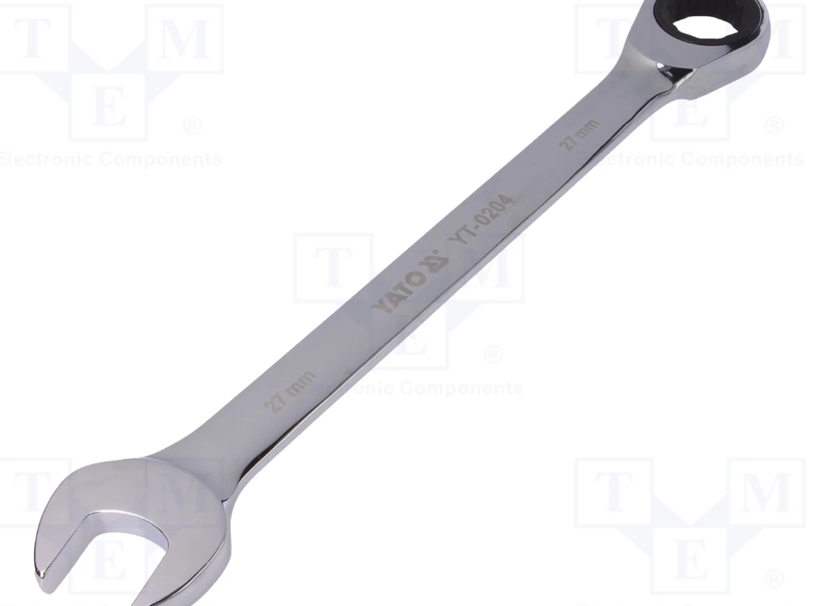 YATO YT-0204 combination ratchet spanner wrench size 27mm 72 T ratchet