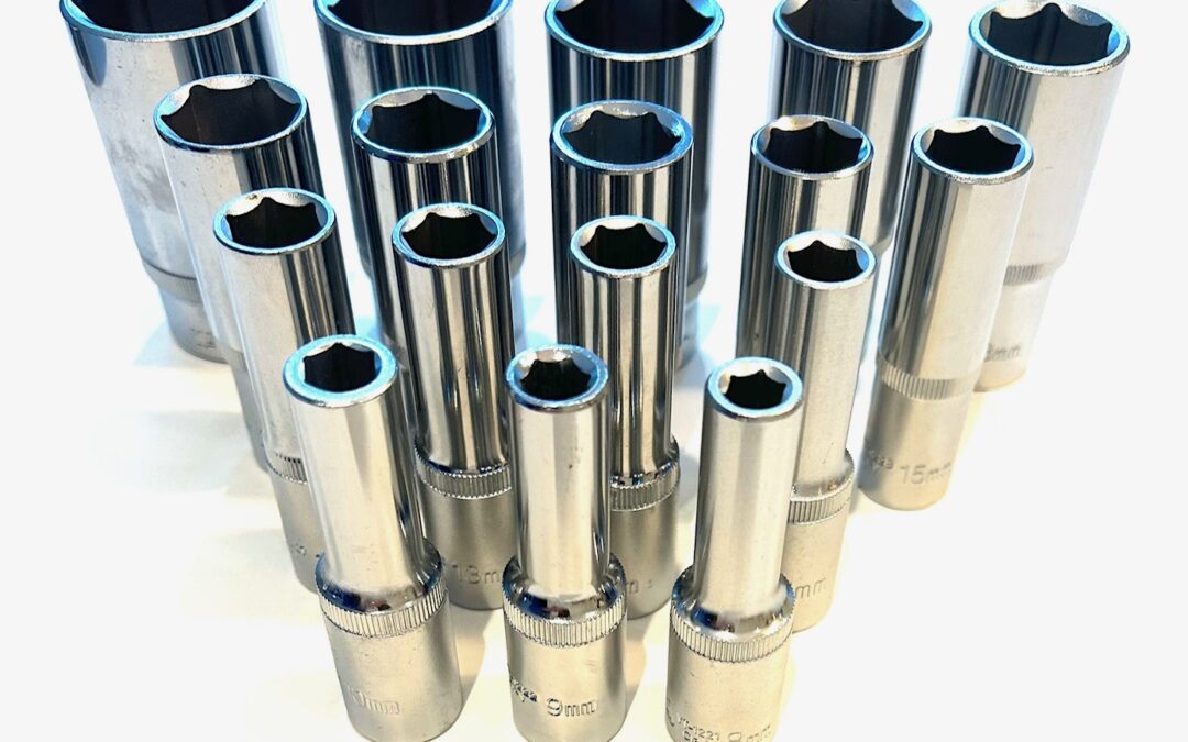Yato professional 1/2″ deep hex sockets loose packing, sizes:8-32mm, 17pcs
